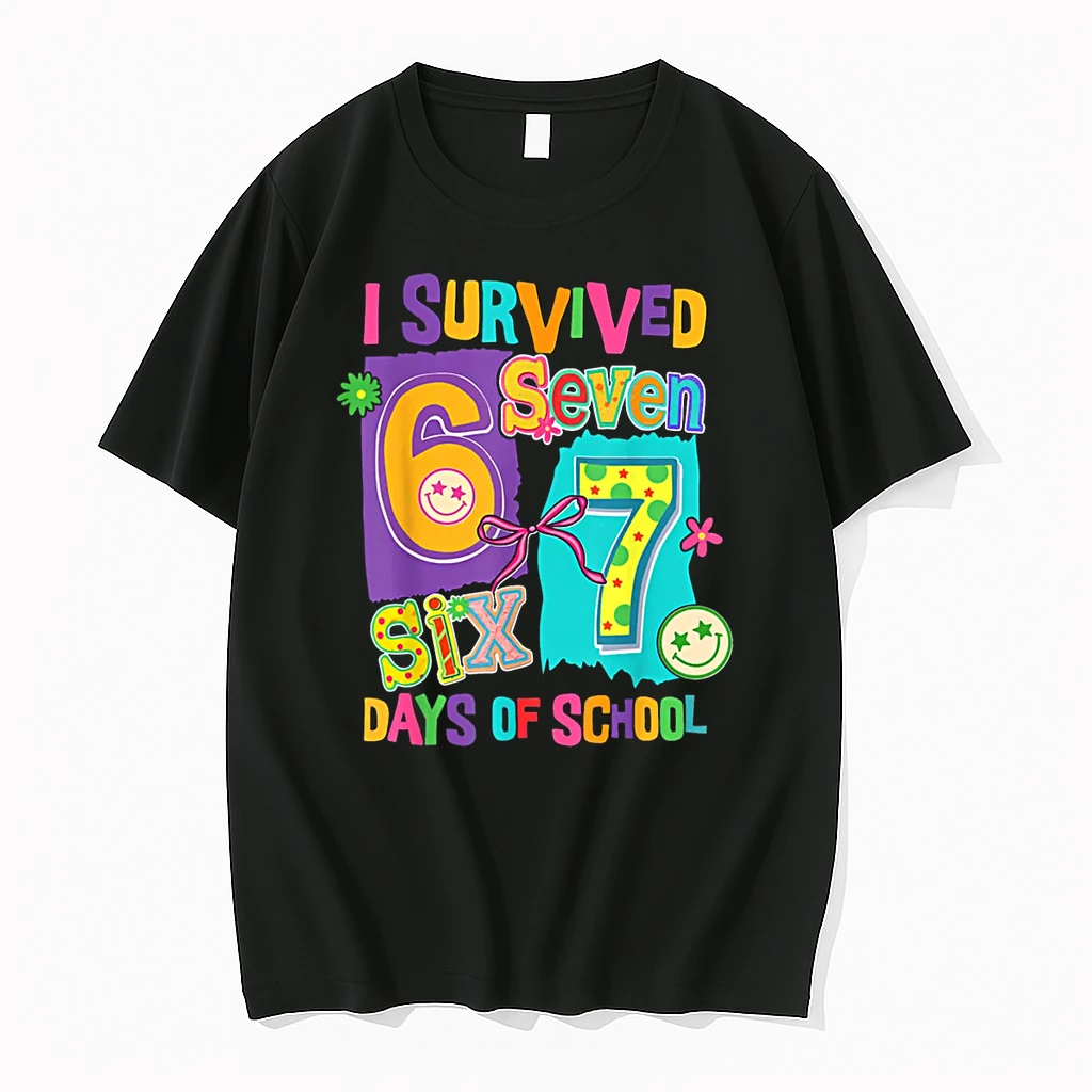 I Survived 67 Days Of School Funny Women Teacher Student Shirts