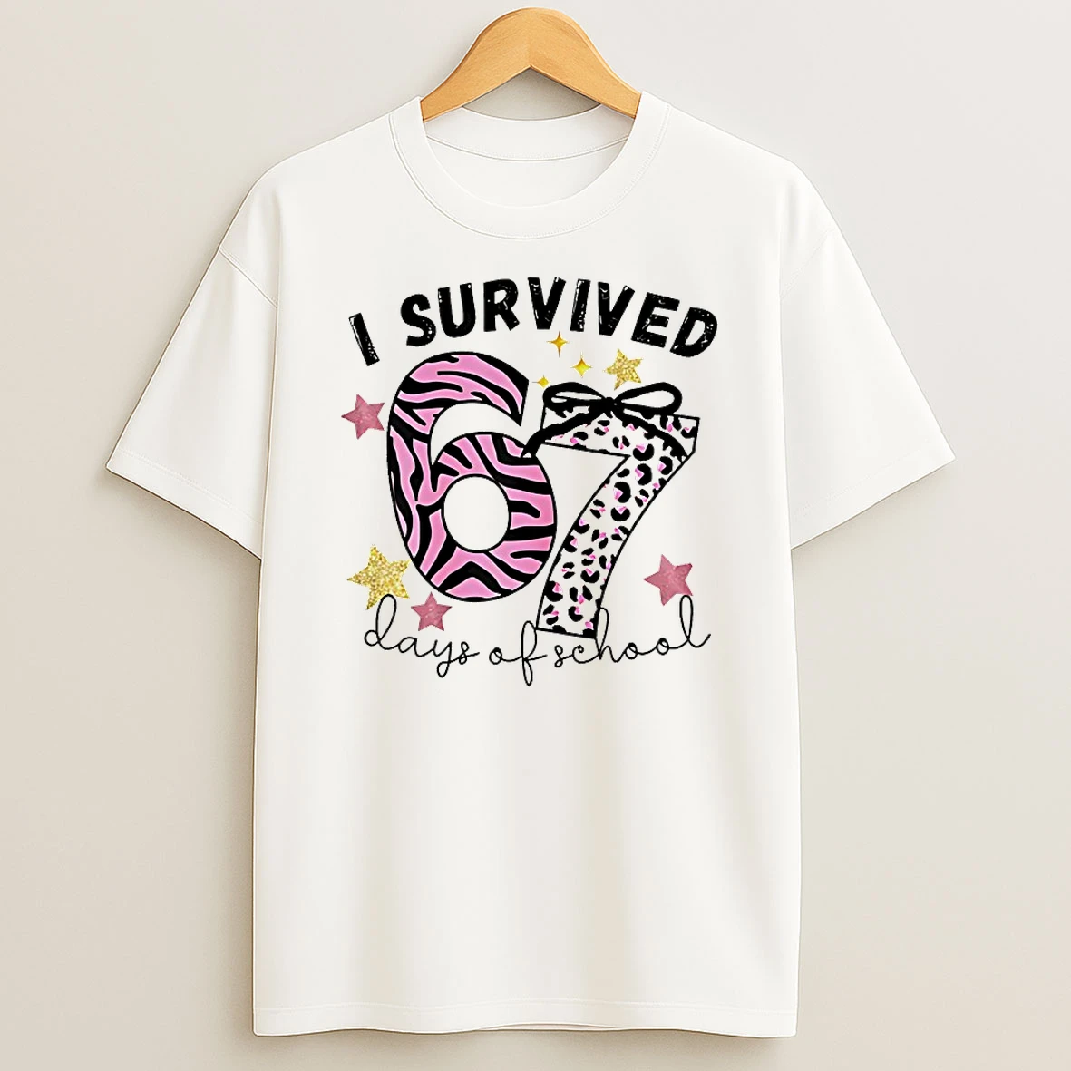 I Survived Six Seven Days Of School Shirts