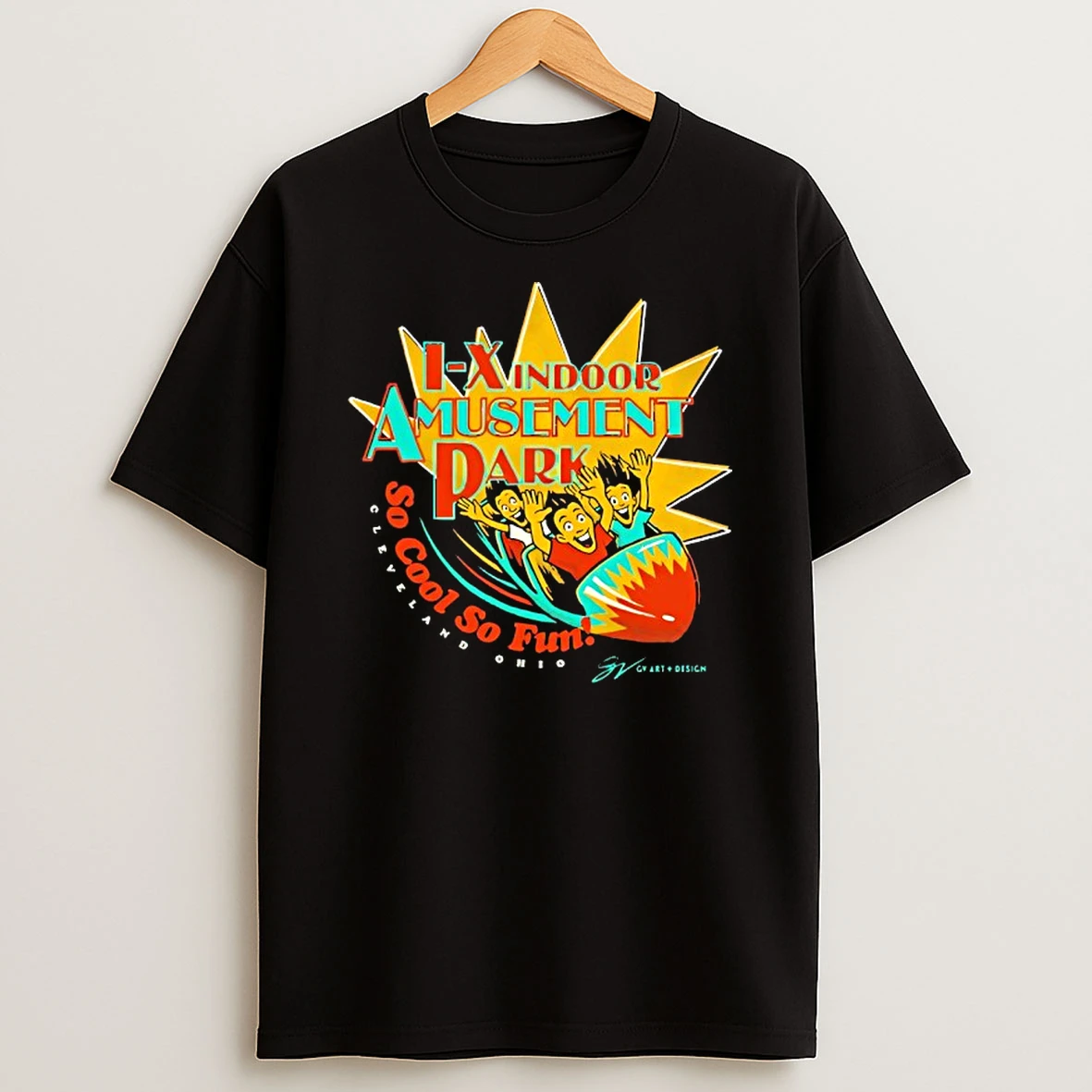 I X Ferris Indoor Amusement Park So Cool So Fun Cleveland Ohio Shirts