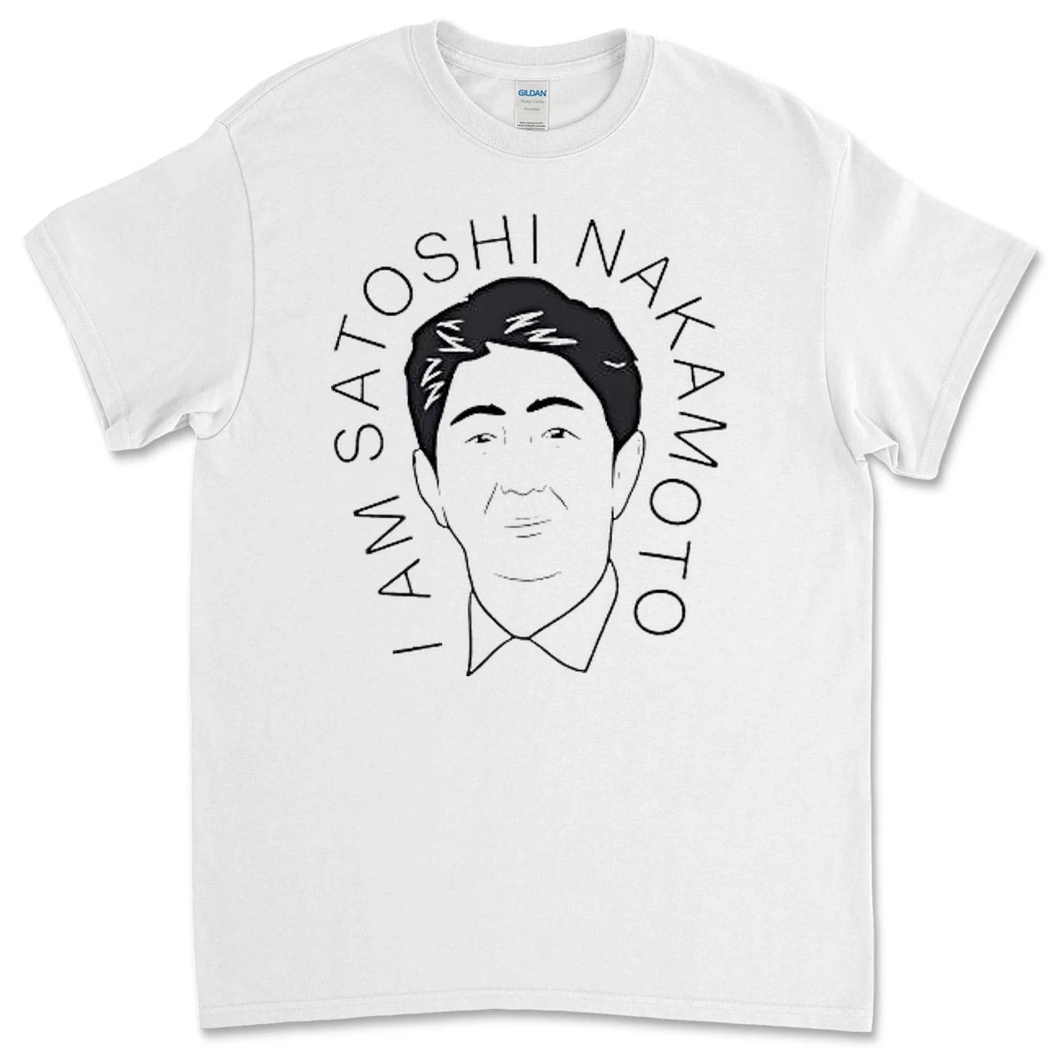 I Am Satoshi Nakamoto Face Vintage Premium Shirt Sweater