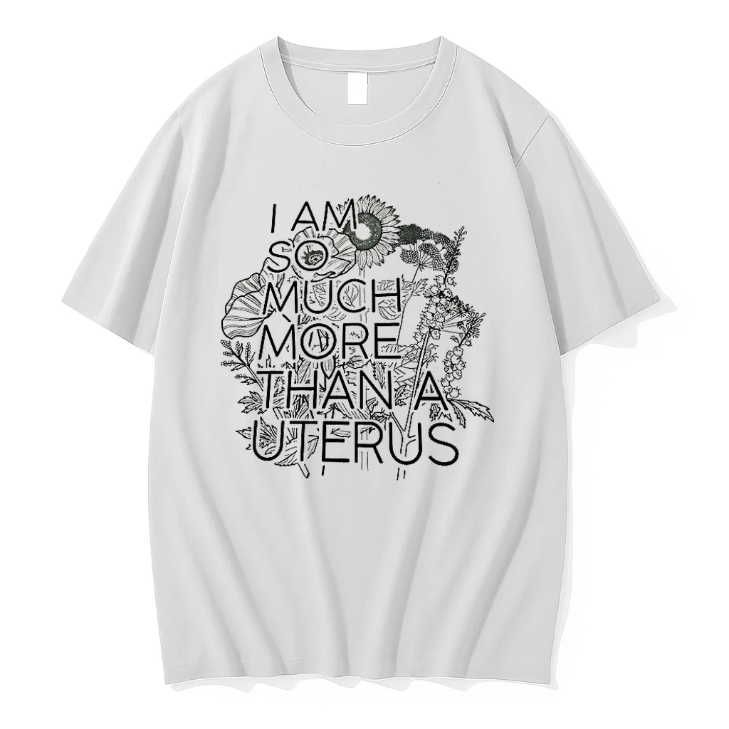 I Am So Much More Than A Uterus Floral Sketch Shirts