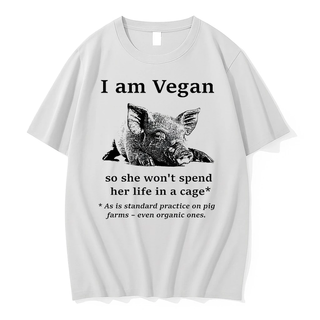I Am Vegan So He Wont Spend Her Life In A Cage Shirts