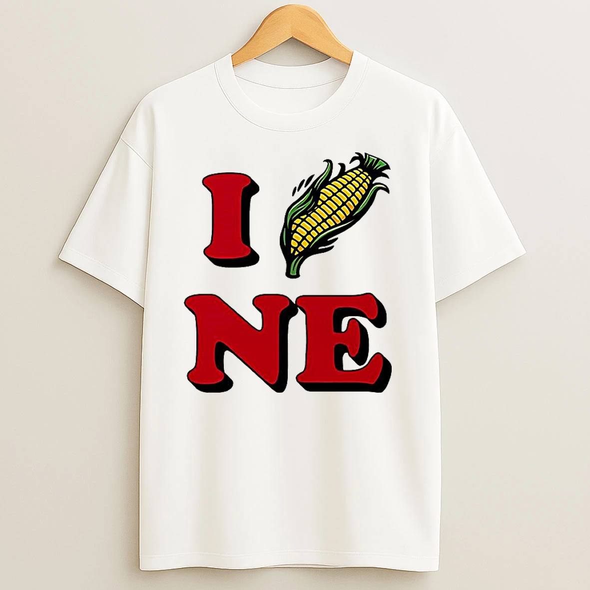 I Corn Ne Cornhuskers University Of Nebraska T Shirts