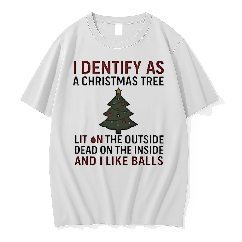 I Identify As A Christmas Tree Shirts