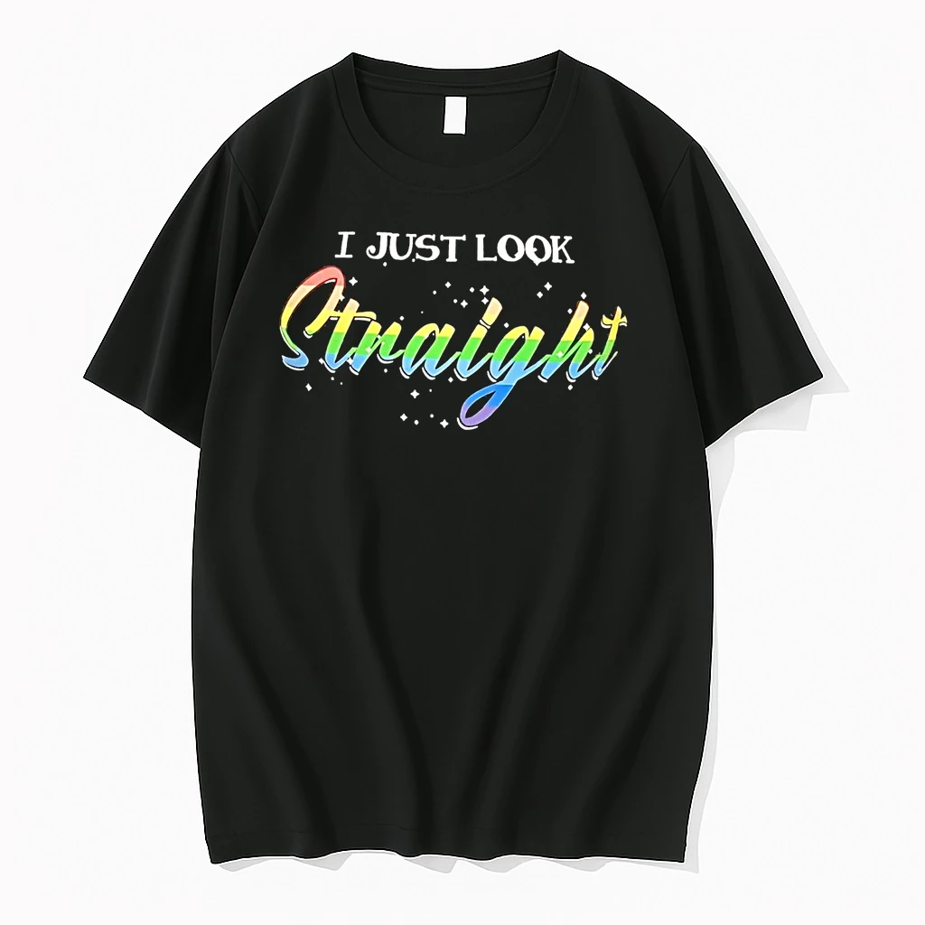 I Just Look Straight Shirts