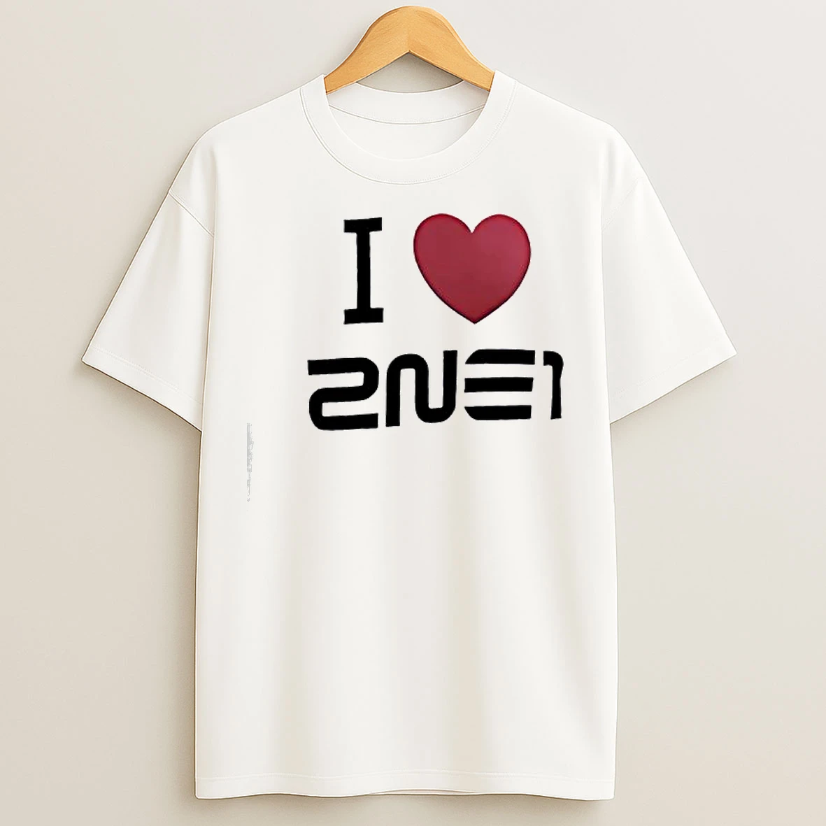 I Love 2ne1 South Korean K Pop Girl T Shirts