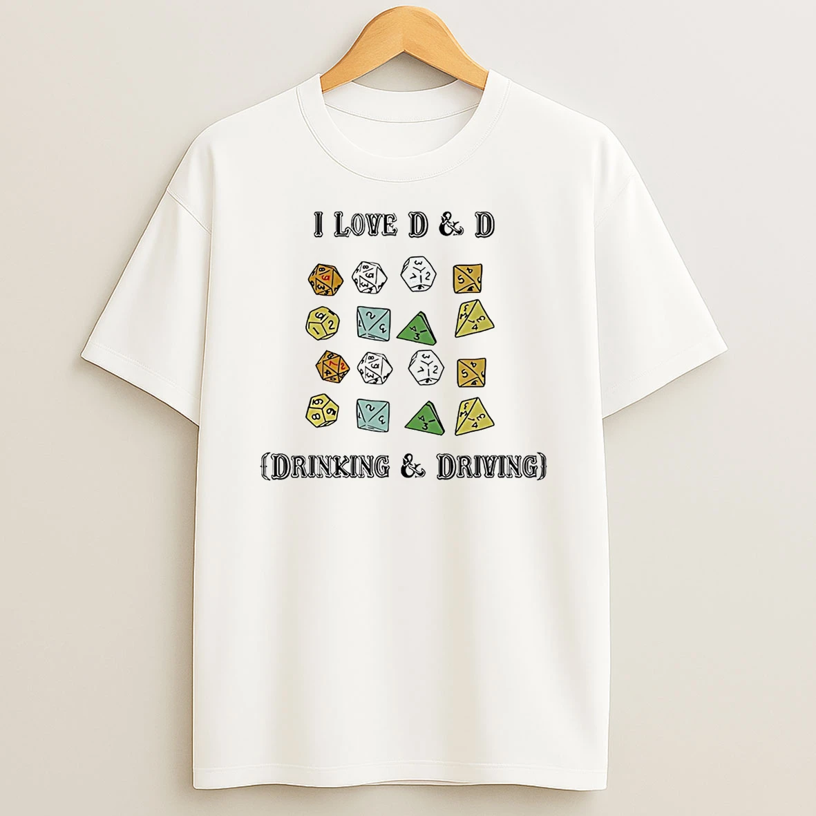 I Love Dnd Drinking And Driving Shirts