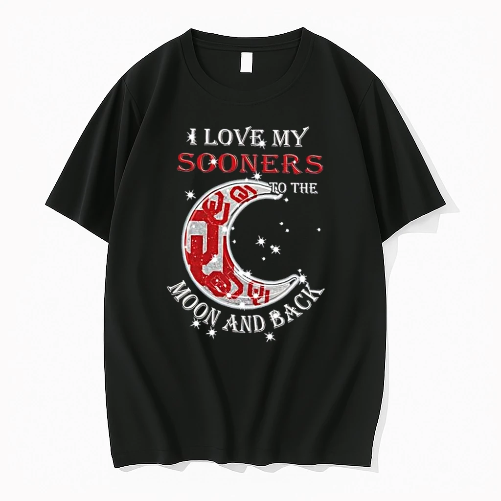 I Love My Oklahoma Sooners To The Moon And Back Shirts
