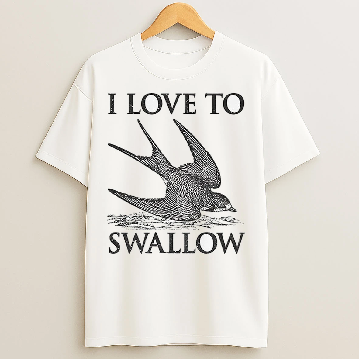 I Love To Swallow Vintage T Shirts