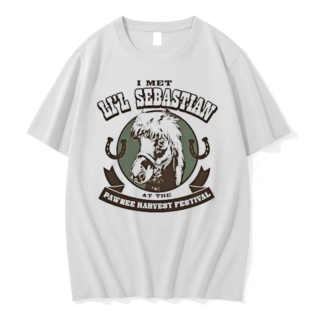 I Met Lil Sebastian Parks And Recreation Vintage Shirts