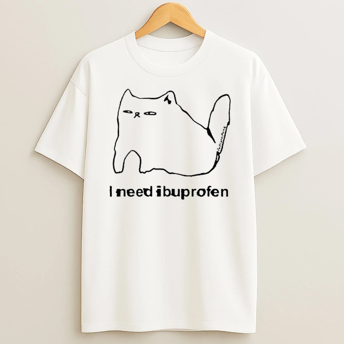 I Need Ibuprofen Cat Shirts