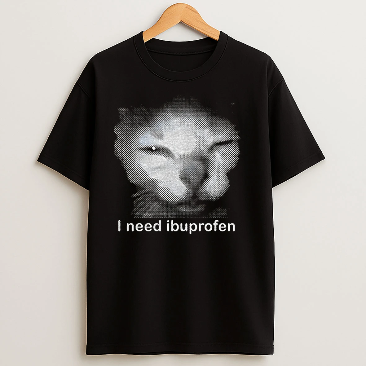 I Need Ibuprofen Funny Vintage Graphic Cat T Shirts