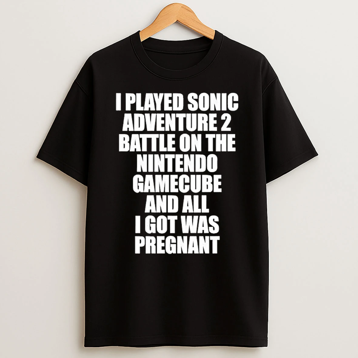 I Played Sonic Adventure 2 Battle On The Nintendo Gamecube And All I Got Was Pregnant Shirts