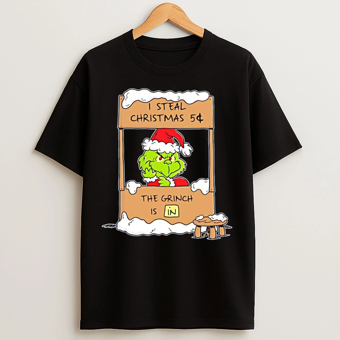 I Steal Christmas 5%c2%a2 The Grinch Is In T Shirts