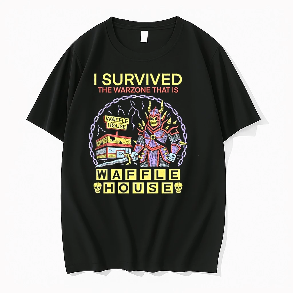 I Survived The Warzone That Is Waffle House Shirts