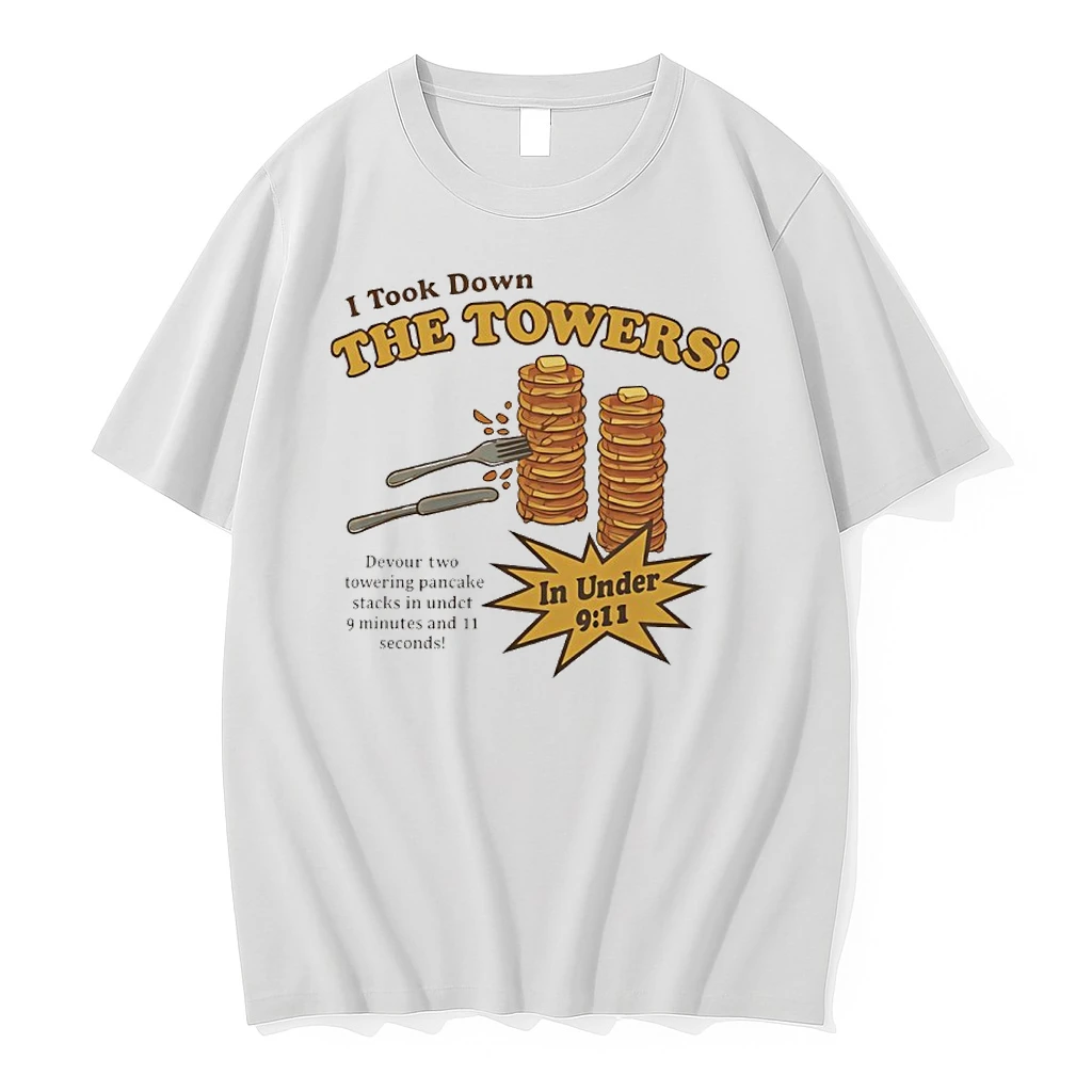 I Took Down The Towers Pancake In Under 9 11 Shirts