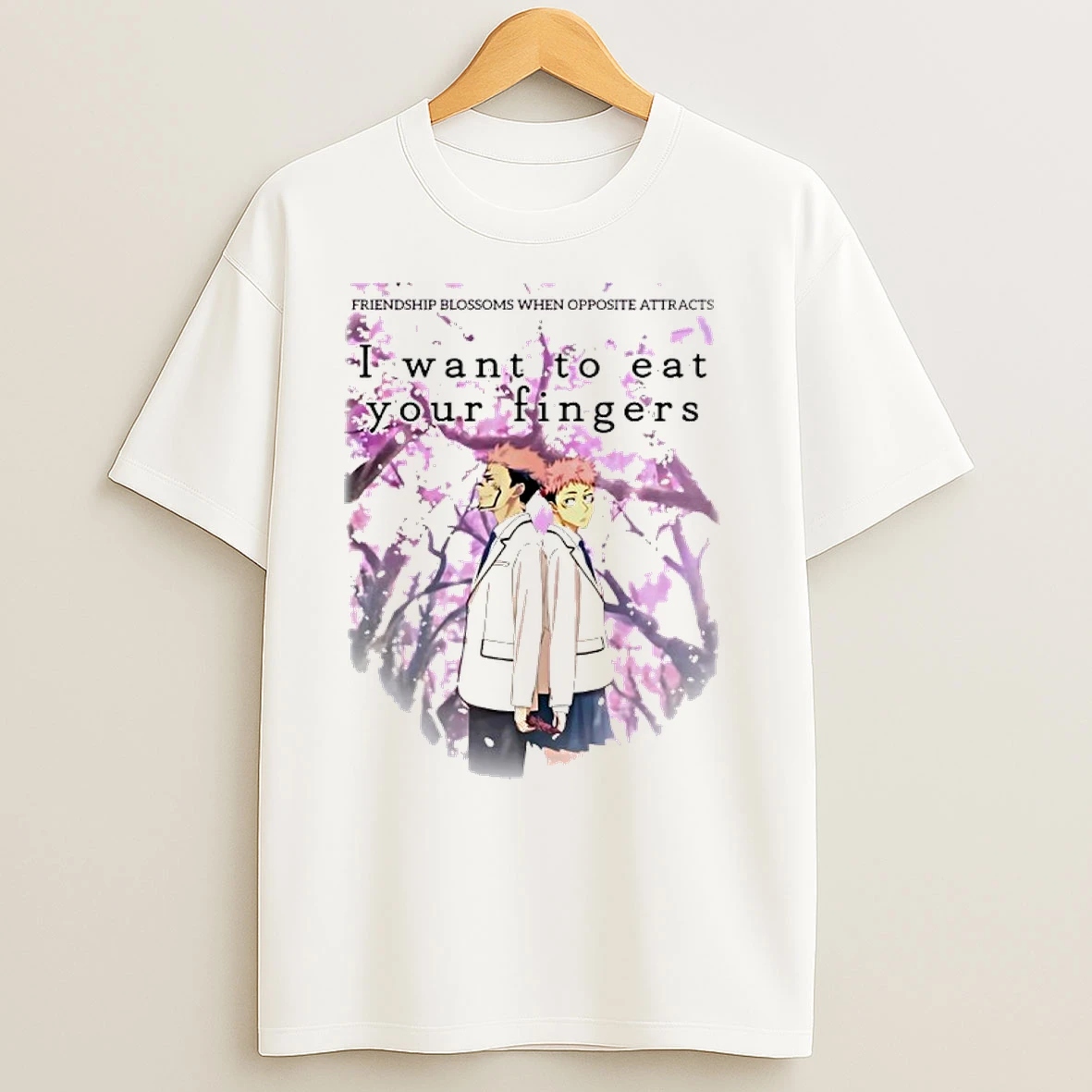 Iwteyf Jjk Jujutsu Kaisen I Want To Eat Your Fingers Anime T Shirts