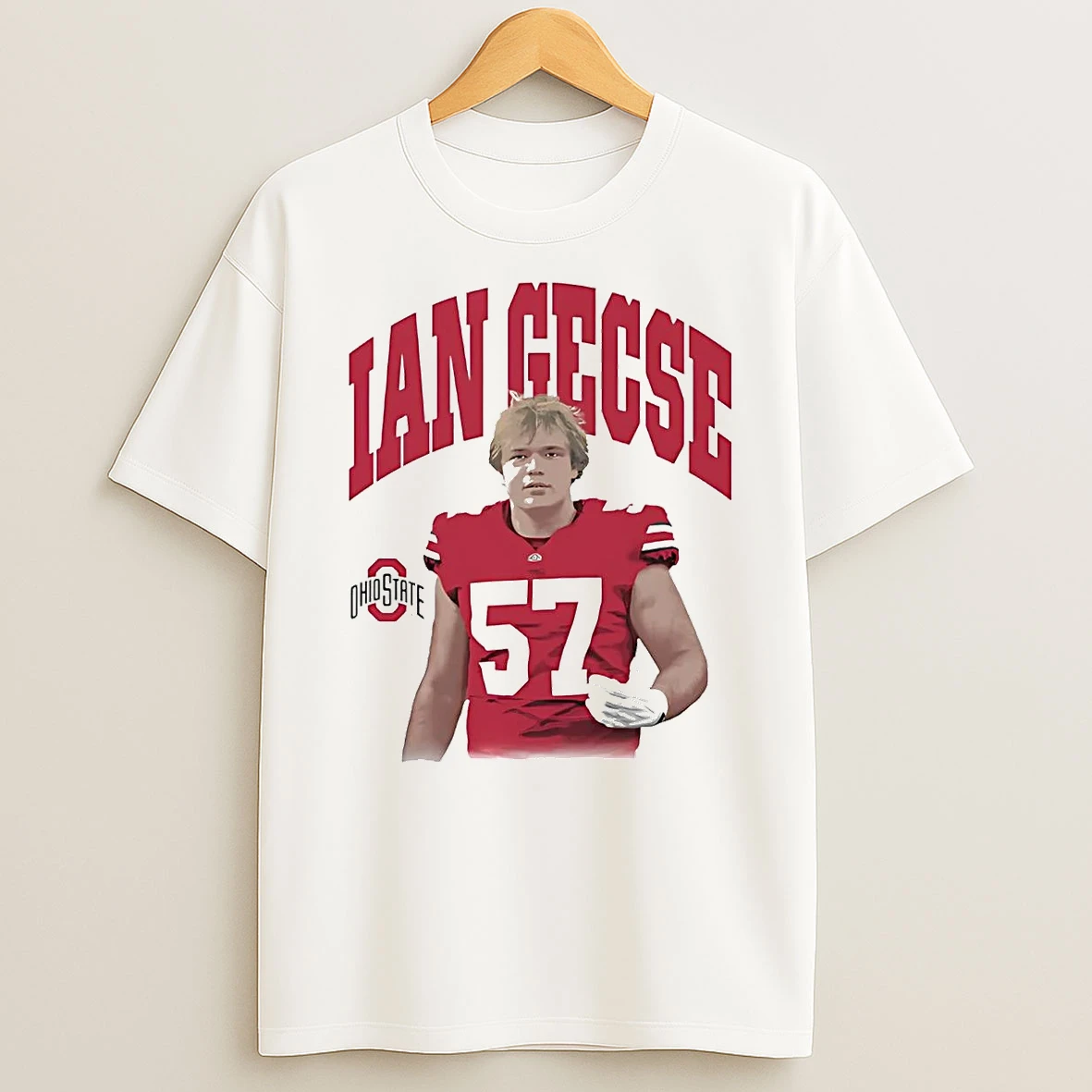Ian Gecse Portrait Ohio State Buckeyes Shirts
