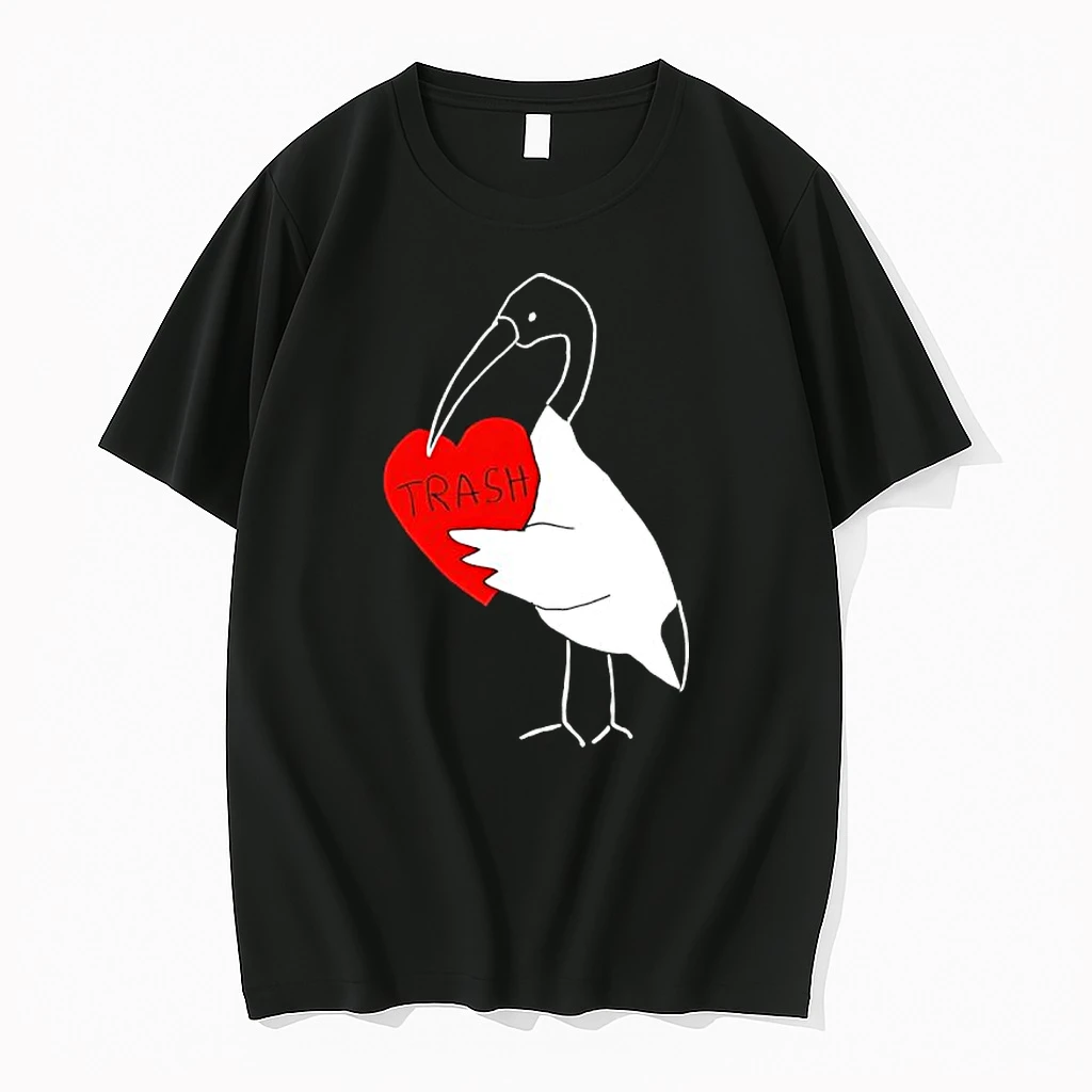 Ibis Heart Style Simple Black Shirts