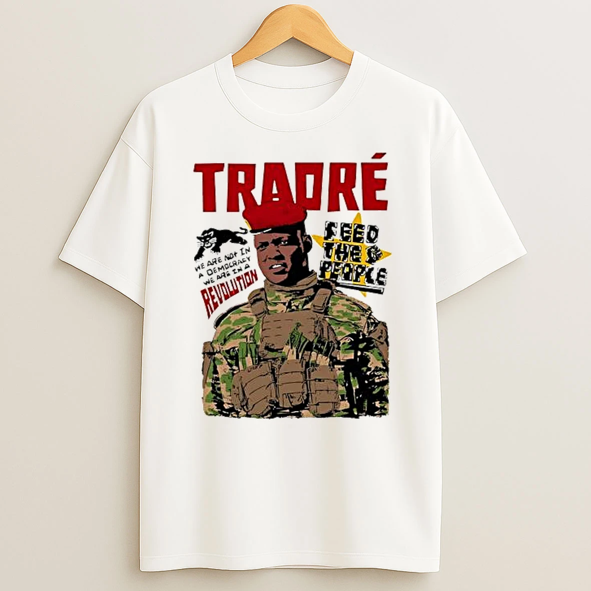 Ibrahim Traore Revolution Shirts