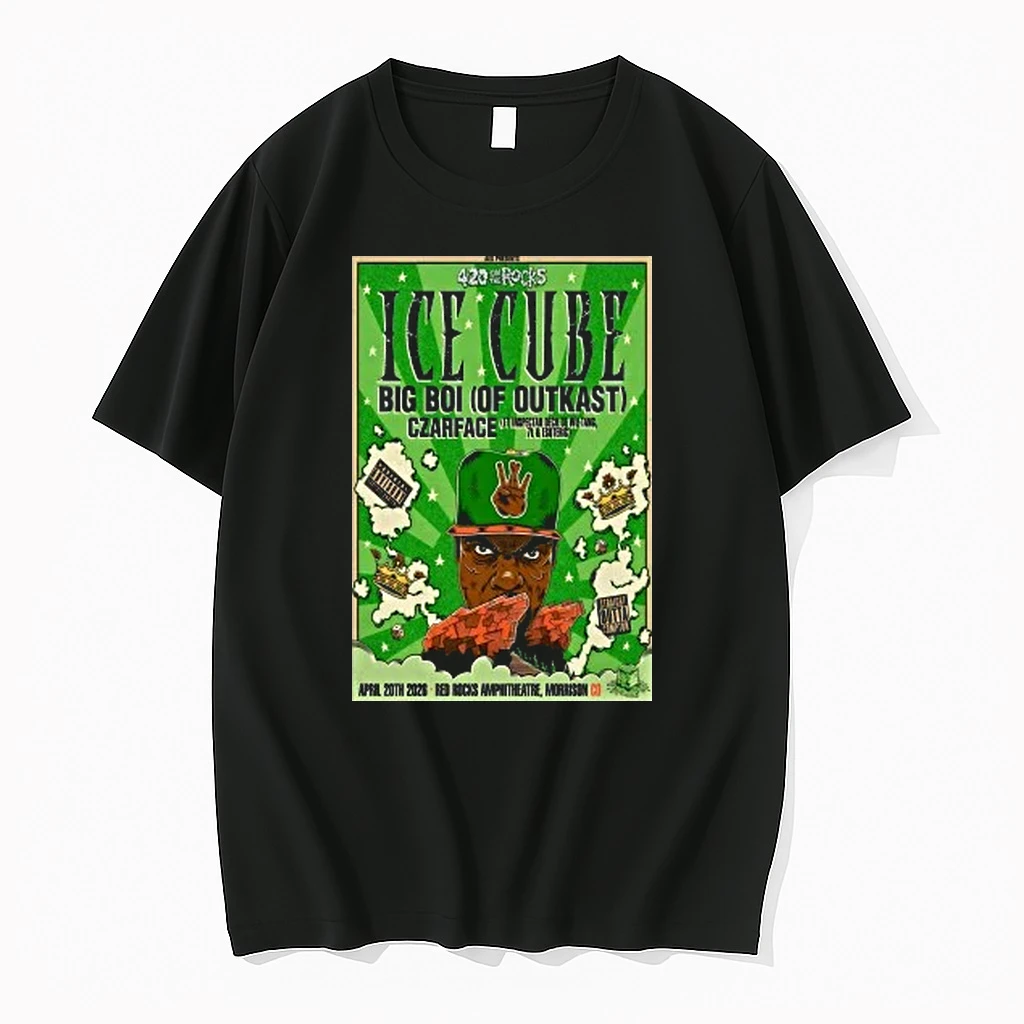 Ice Cube On Apr 20 2026 In Morrison Co Shirts