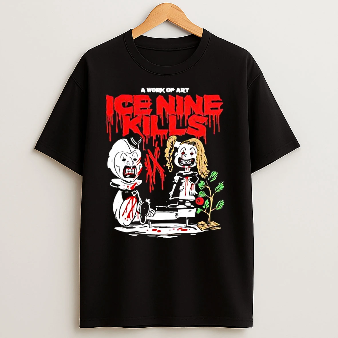 Ice Nine Kills Keys Of Carnage A Work Of Art T Shirts