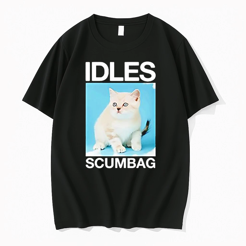 Idles Scumbag Cute Cat Fan Shirts