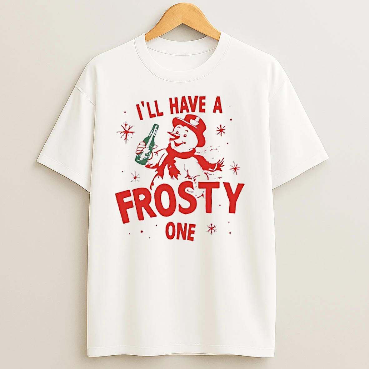 Ill Have A Frosty One Merry Christmas T Shirts