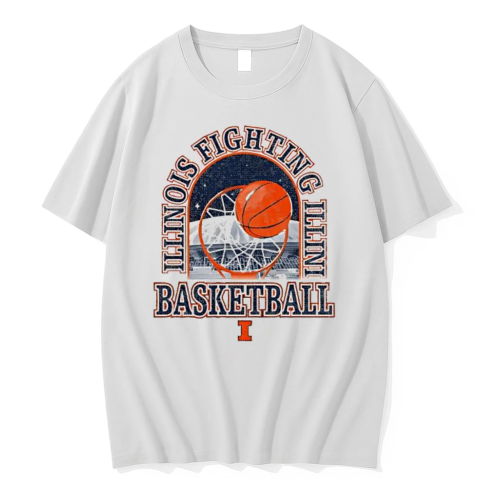 Illinois Basketball Arch State Farm Center Shirts
