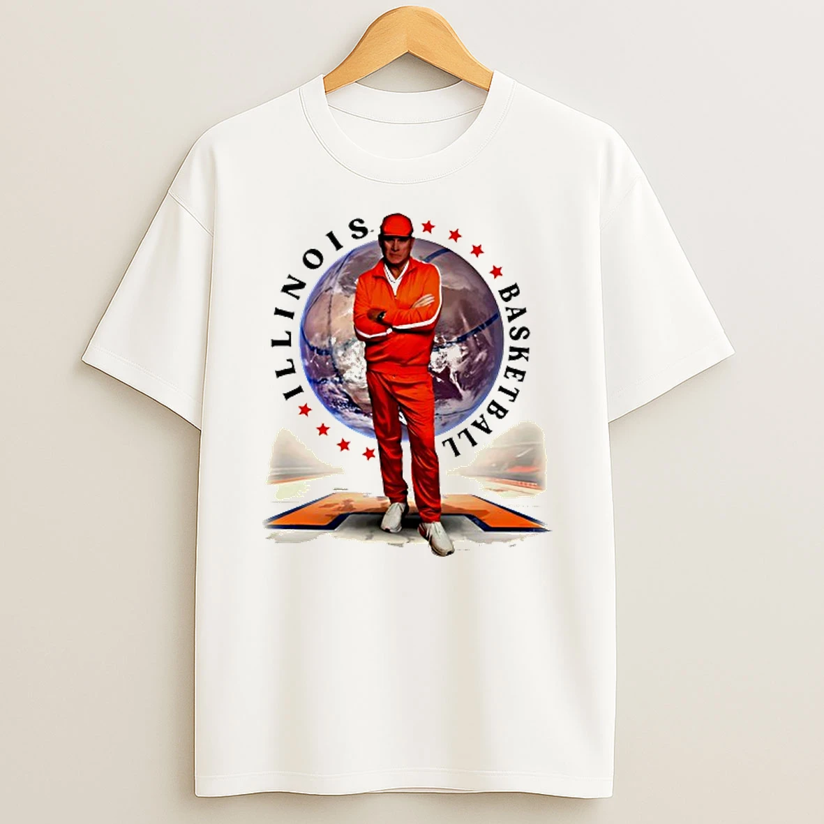 Illinois Basketball Tracksuit Brad Shirts