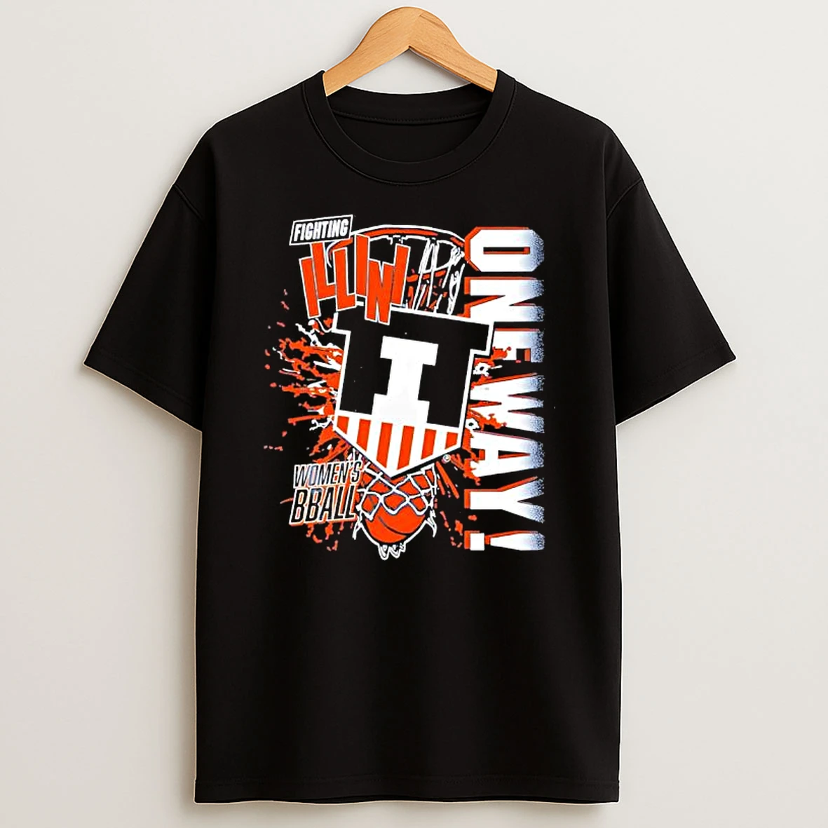 Illinois Womens Basketball One Way Shirts