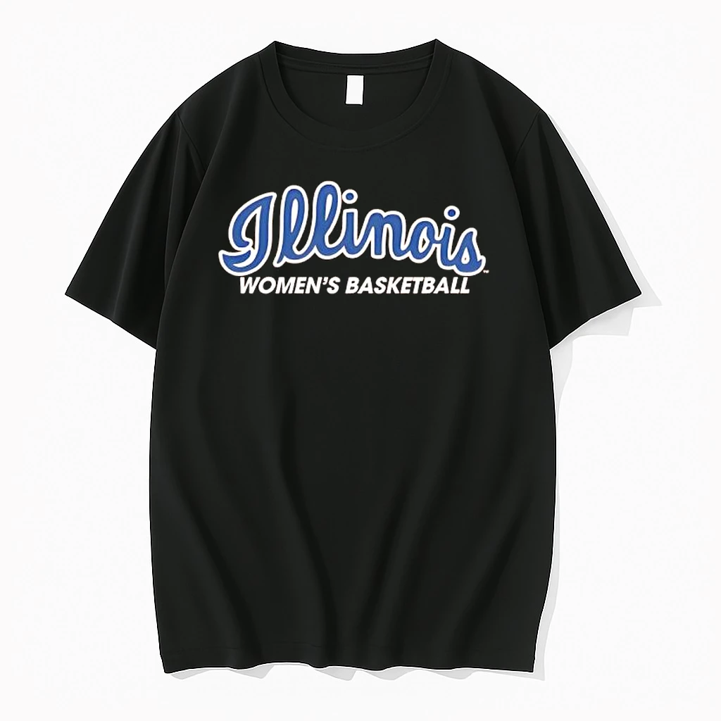 Illinois Womens Basketball Script Shirts