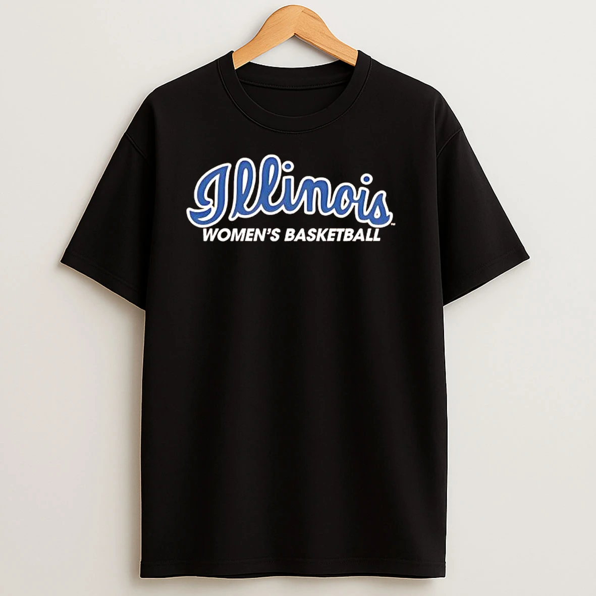 Illinois Womens Basketball Script T Shirts