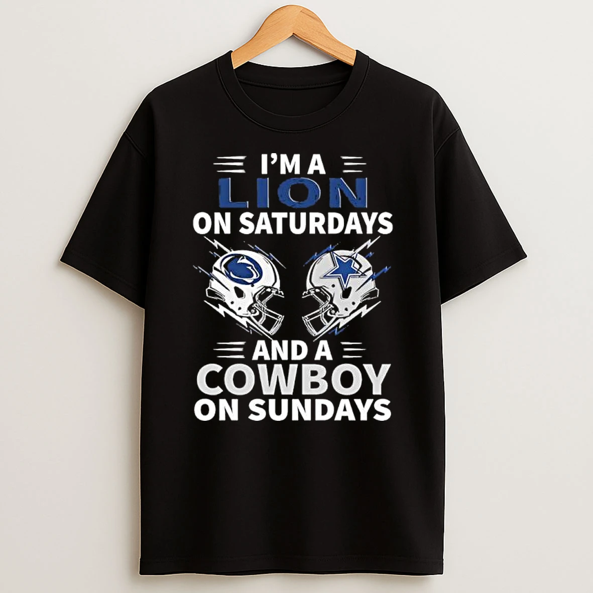 Im A Lion On Saturdays And A Cowboy On Sundays Shirts