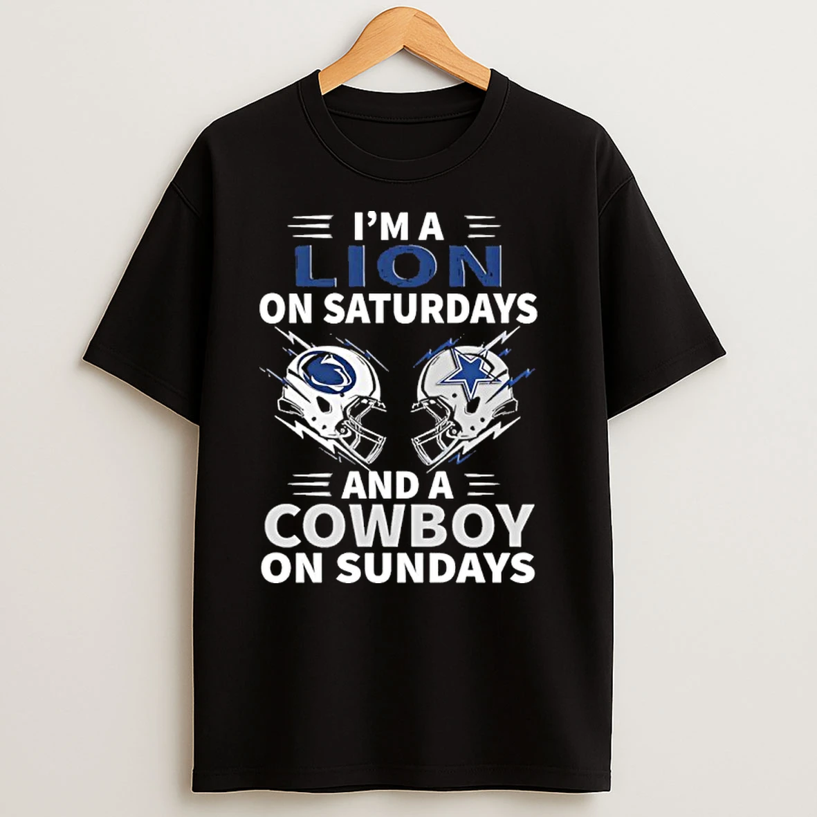Im A Lion On Saturdays And A Cowboy On Sundays T Shirts