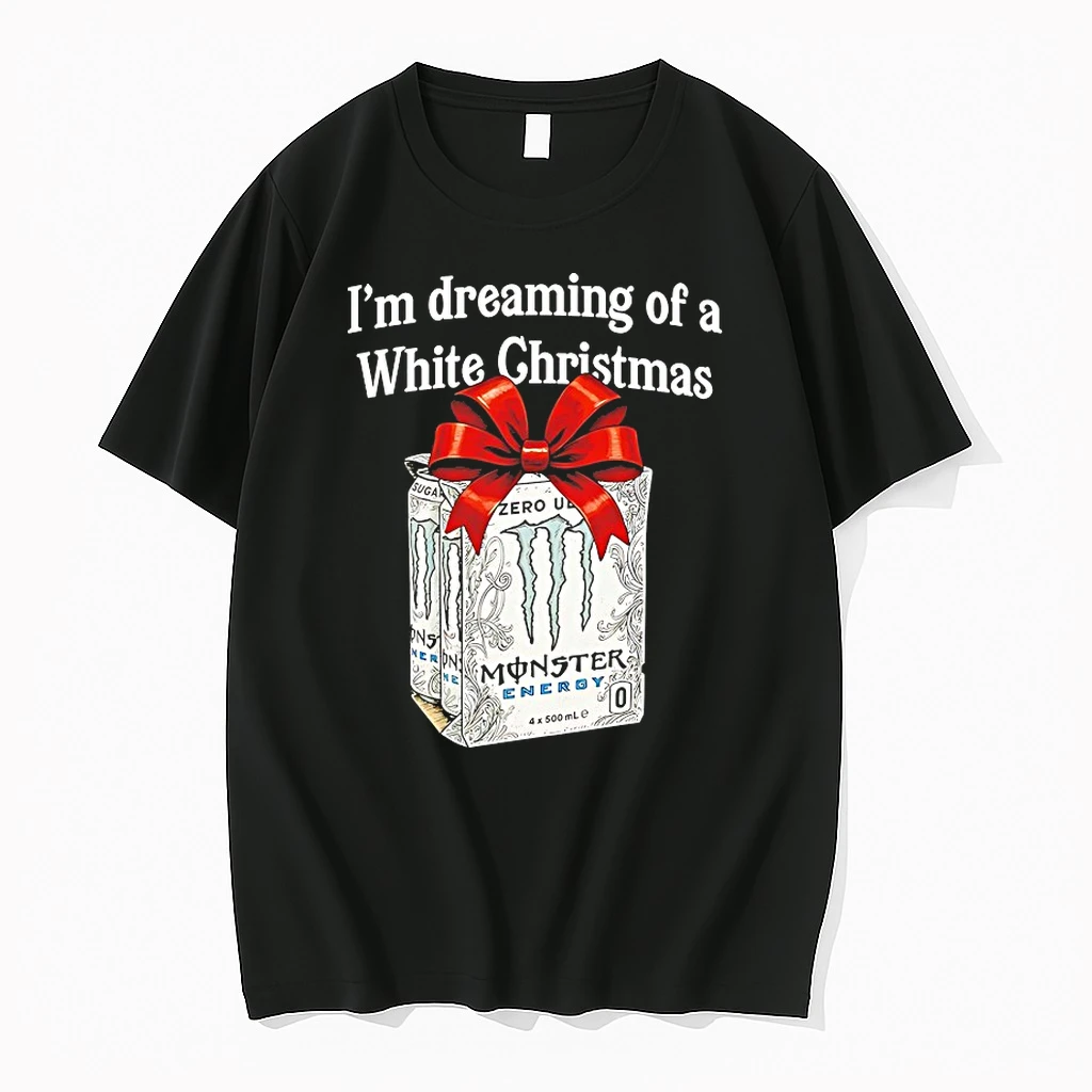 Im Dreaming Of A White Christmas Monster Shirts