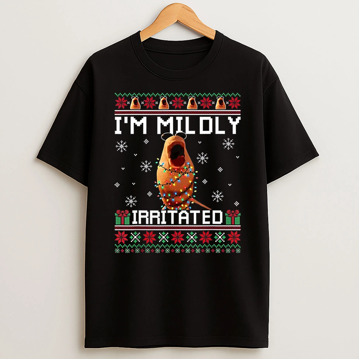 Im Mildly Irritated Marcus The Worm Christmas Meme Shirts