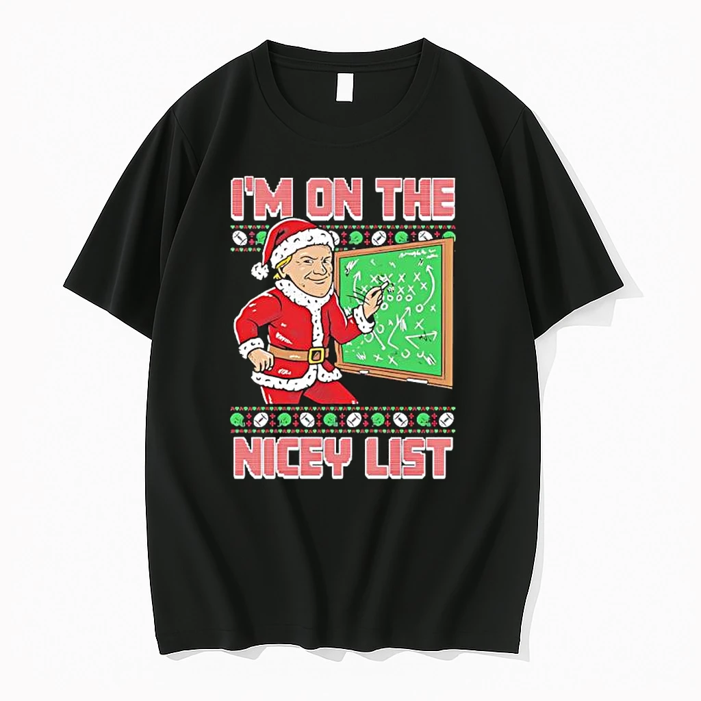 Im On The Nicey List Ugly Christmas Shirts