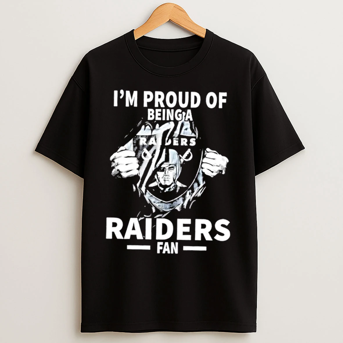 Im Proud Of Being A Las Vegas Raiders Fan T Shirts