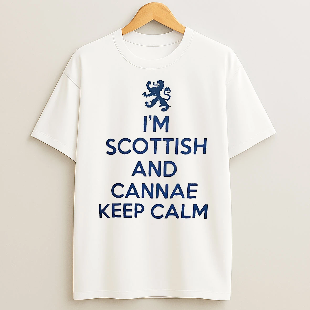 Im Scottish And Cannae Keep Calm Shirts