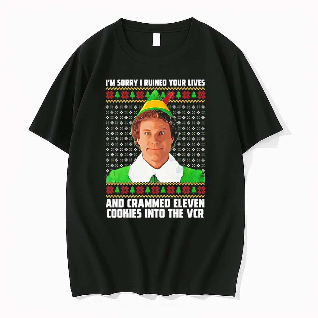 Im Sorry I Ruined Your Lives And Crammed 11 Cookies Into The Vcr Christmas Shirts