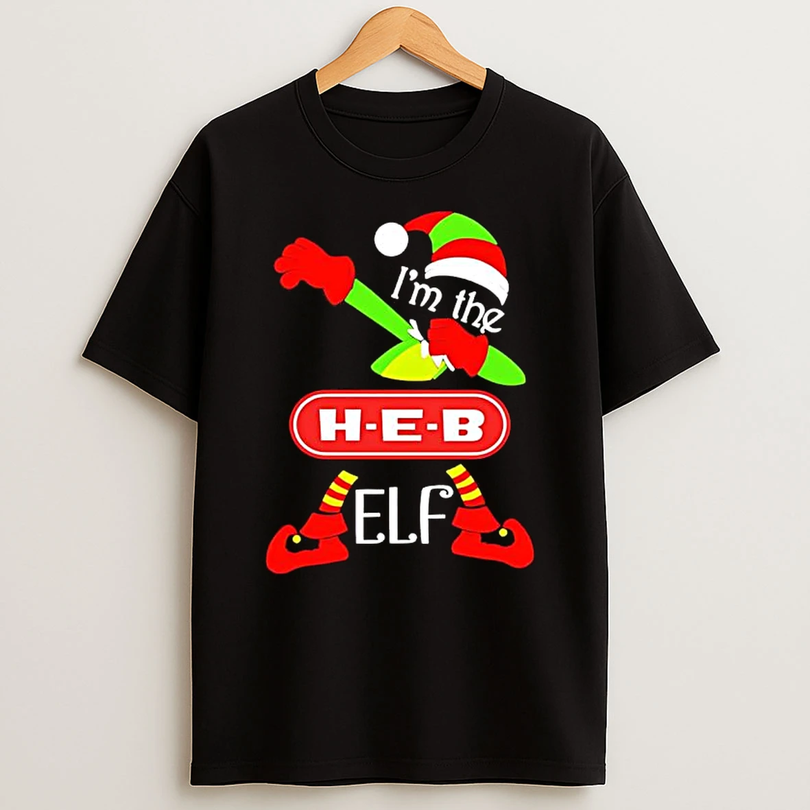 Im The H E B Elf Christmas 2025 Shirts