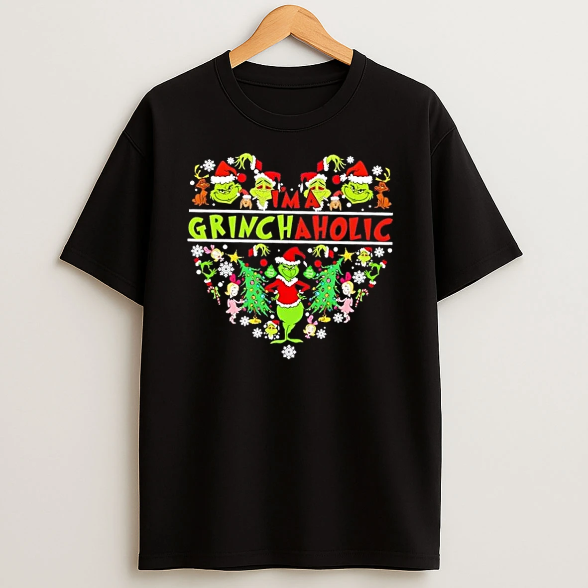 Im A Grinchaholic Grinch Christmas Shirts
