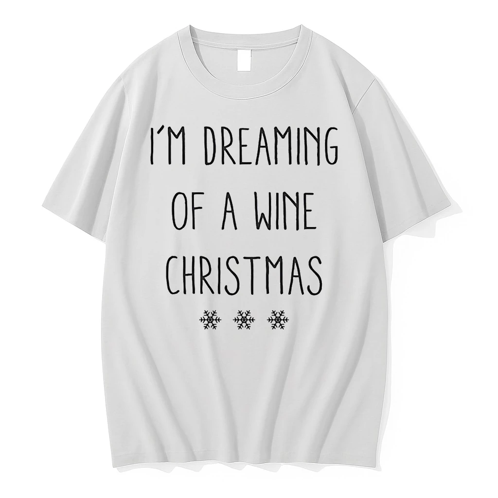 Im Dreaming Of A Wine Christmas Shirts