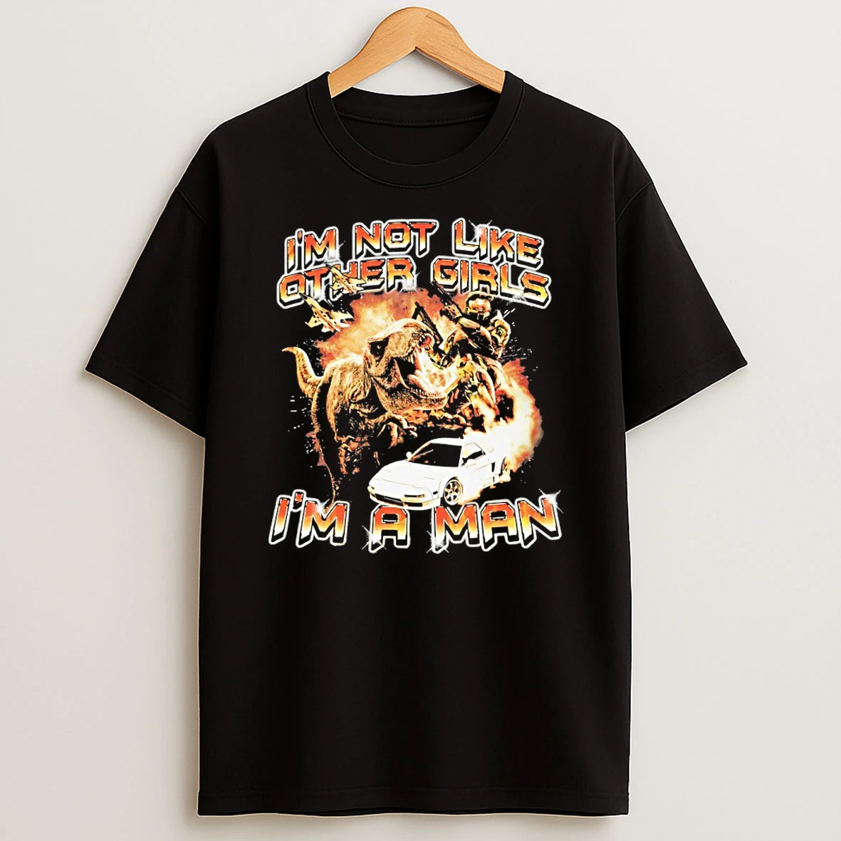 Im Not Like Other Girls Im A Man T Red And Master Chief Shirts