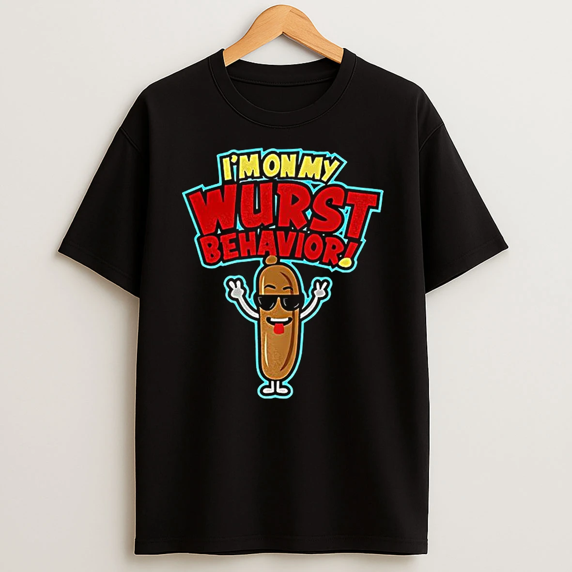 Im On My Wurst Behavior Sausage A Very Jonas Christmas Movie Shirts