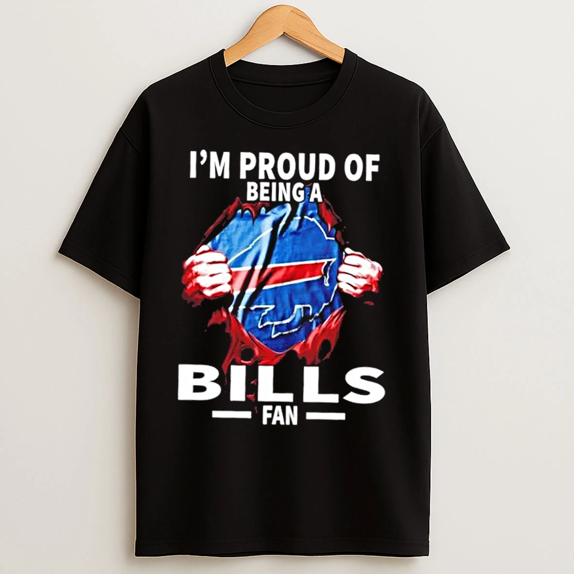 Im Proud Of Being A Buffalo Bills Fan T Shirts