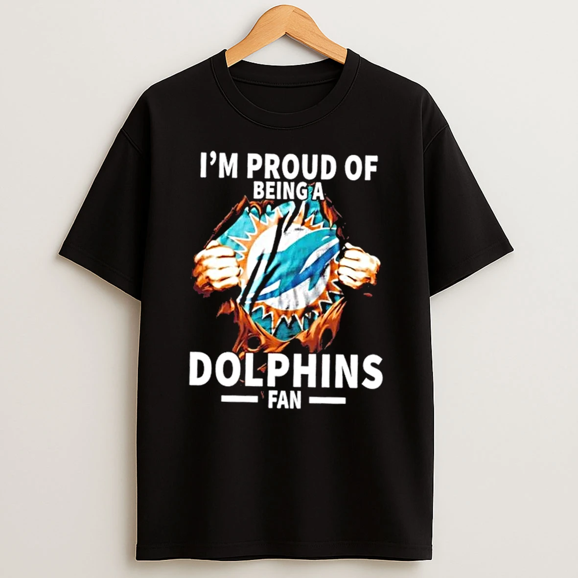 Im Proud Of Being A Miami Dolphins Fan Shirts