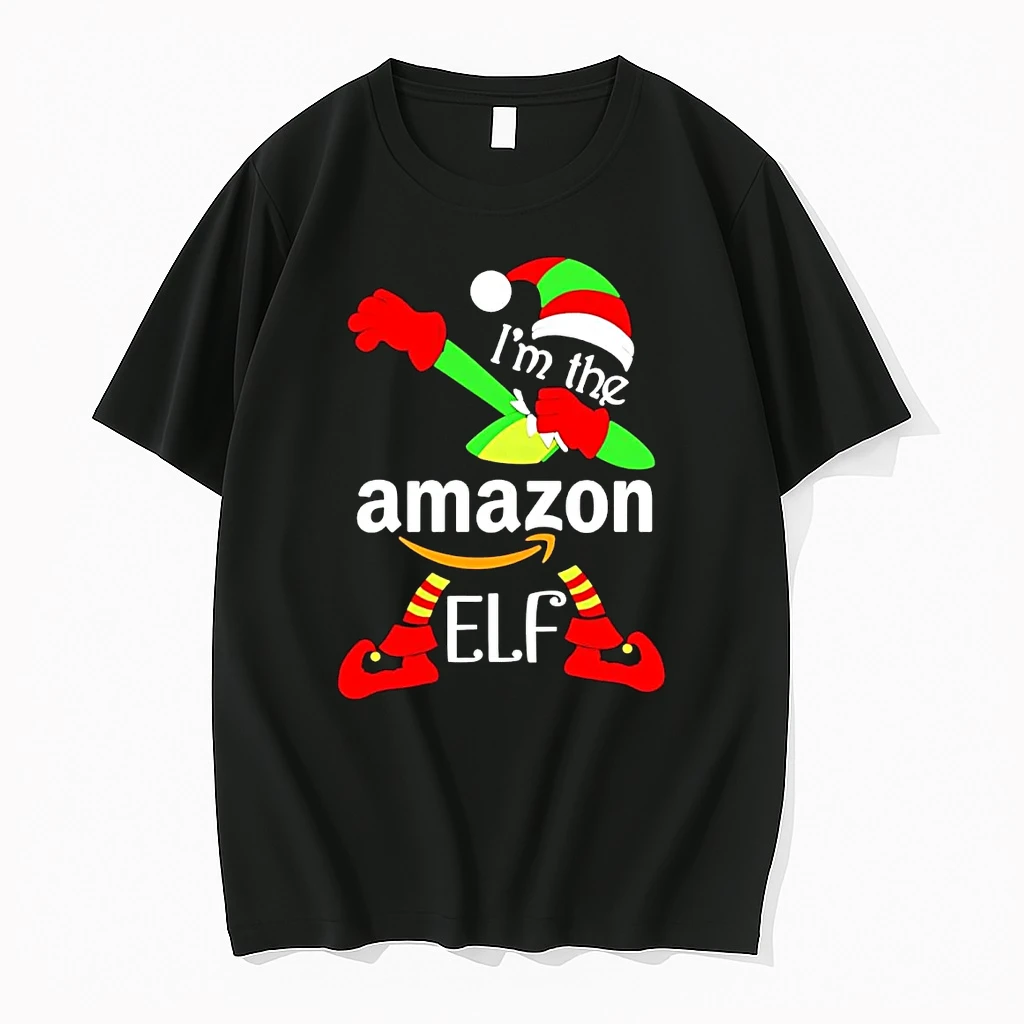 Im The Amazon Elf Dabbing Christmas Shirts