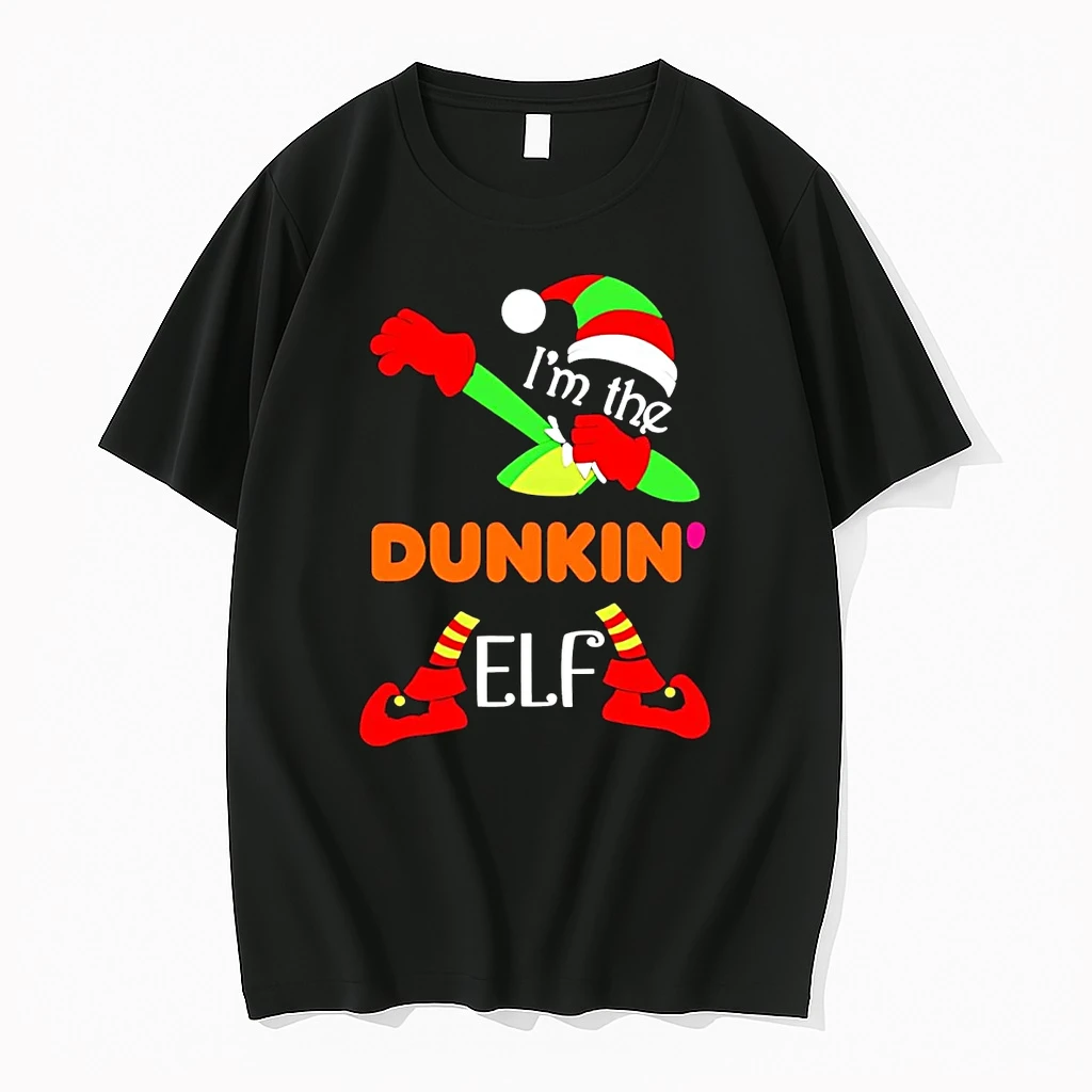 Im The Dunkin Donuts Elf Dabbing Christmas Shirts